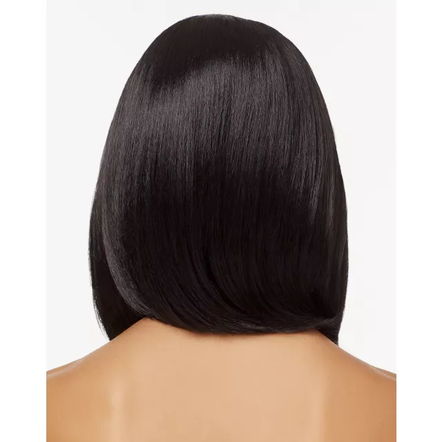 Midlength Black Wig