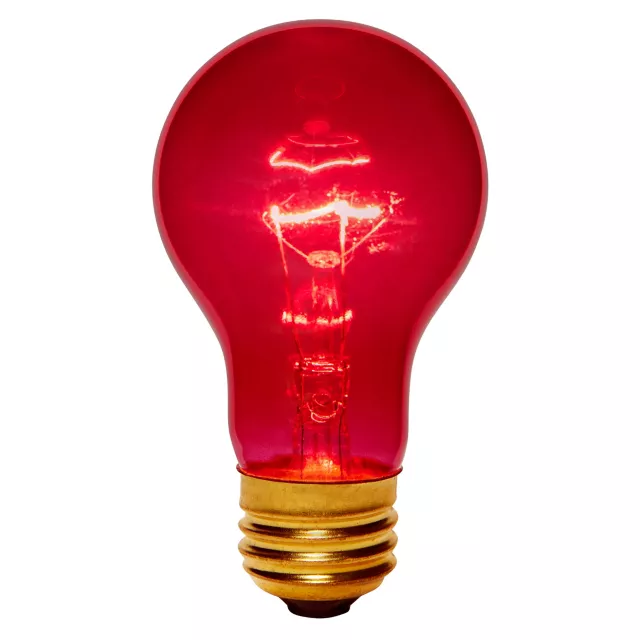 Red Light Bulb