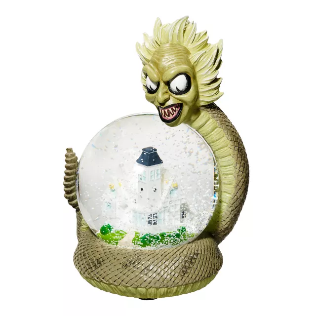 Beetlejuice Snake Snow Globe