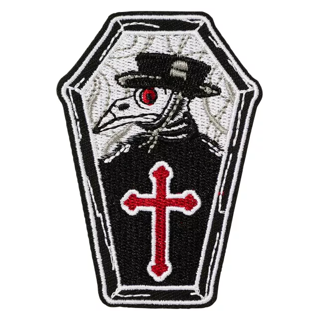 Plague Doctor Patch and Pin Set