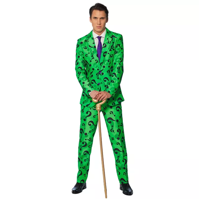 Adult Riddler Costume - DC Comics