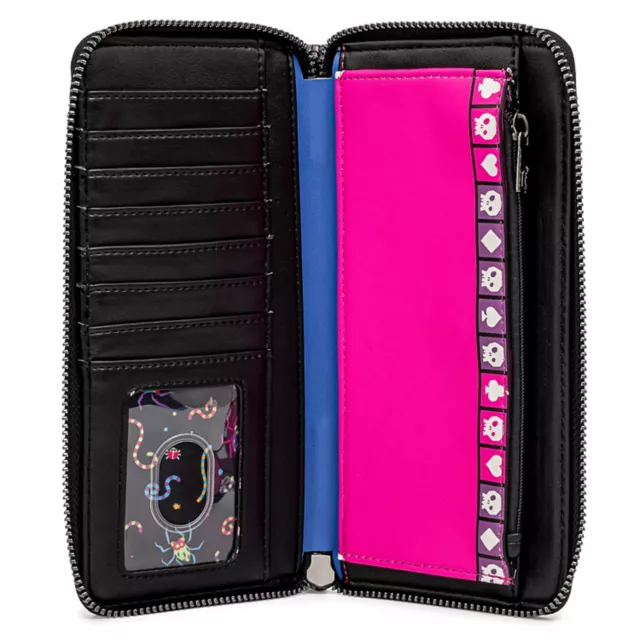 Loungefly The Nightmare Before Christmas Roulette Wheel Zip Wallet