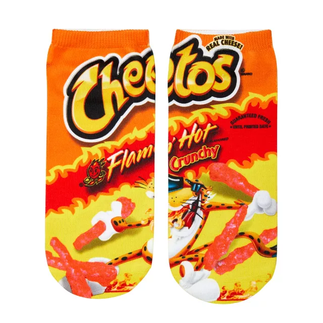 Cheetos No Show Socks - 2 Pair