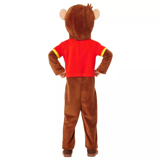 Toddler Curious George Jumpsuit Costume