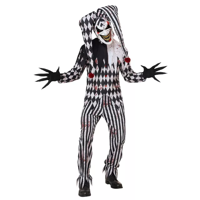Adult Bloody Jester Costume