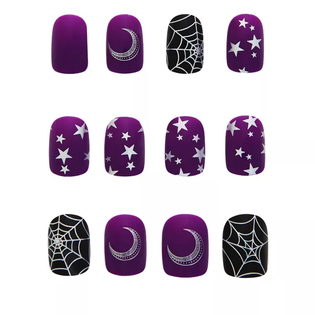 Kids Twilight Press On Witch Nails