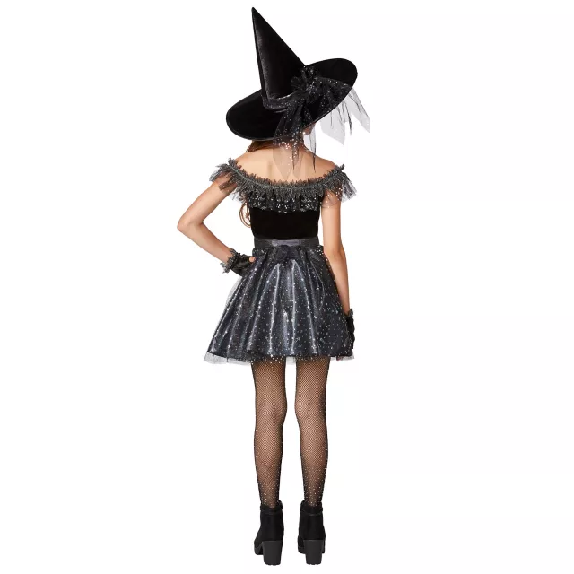 Kids Glitter Witch Costume