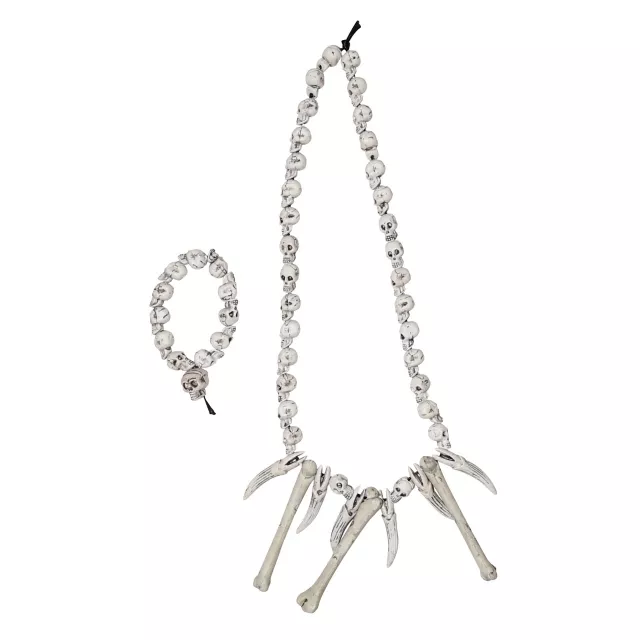 Skull Bone Jewelry Set