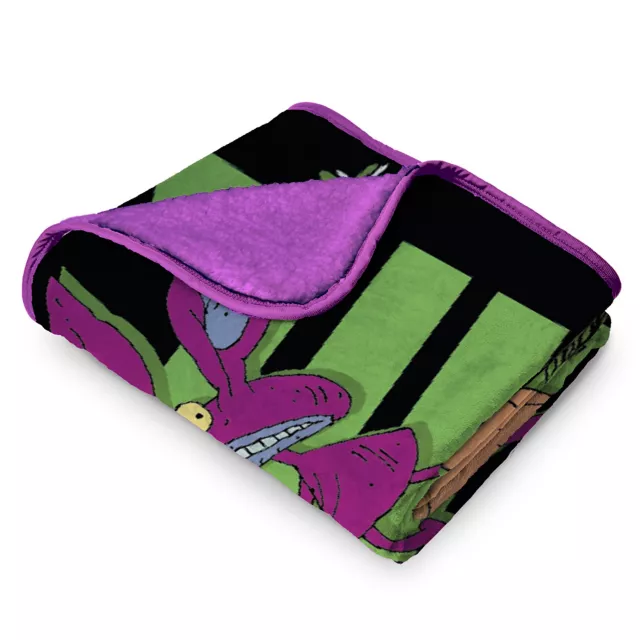 Tie-Dye Beetlejuice Fleece Blanket