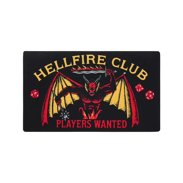 Hellfire Club Players Wanted Doormat - Stranger Things