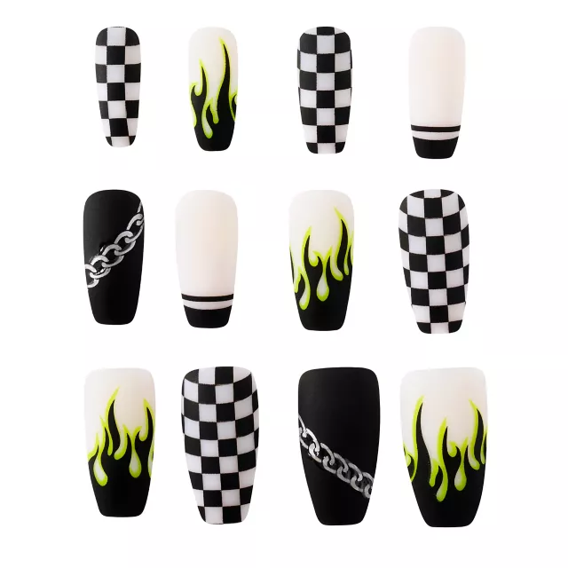 Punk Rock Press On Nails
