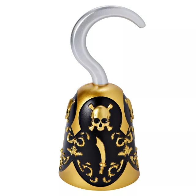 Gold Skull Pirate Hook