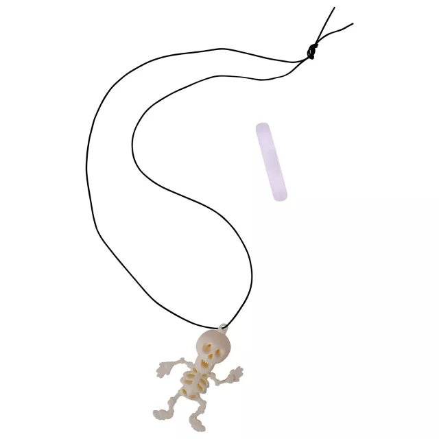 Skeleton Glow Stick Necklace