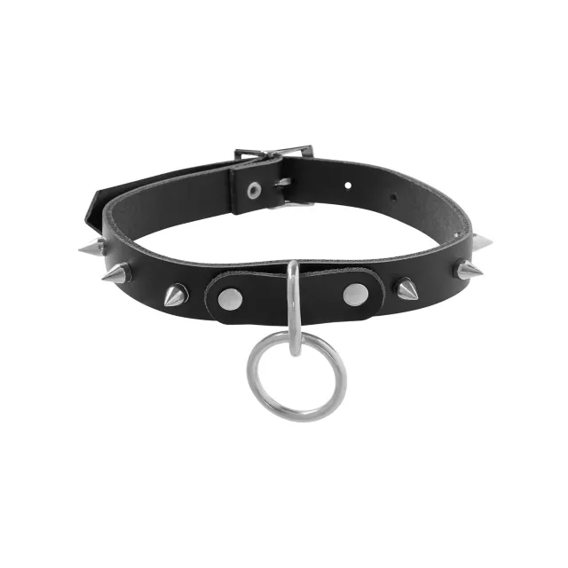 Punk Spiked Choker Necklace