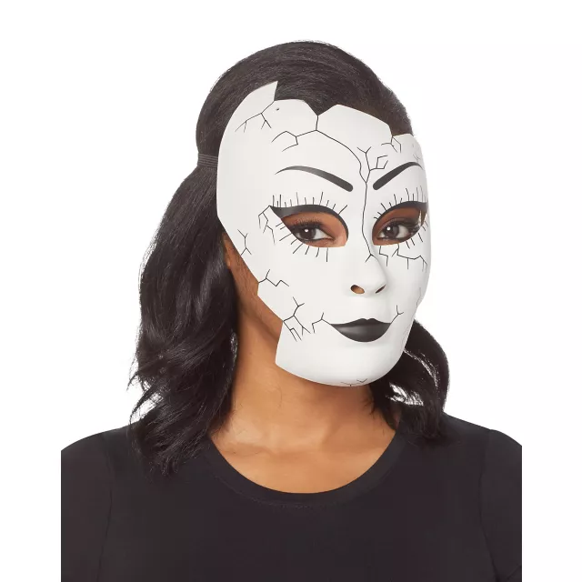 Broken Doll Half Mask