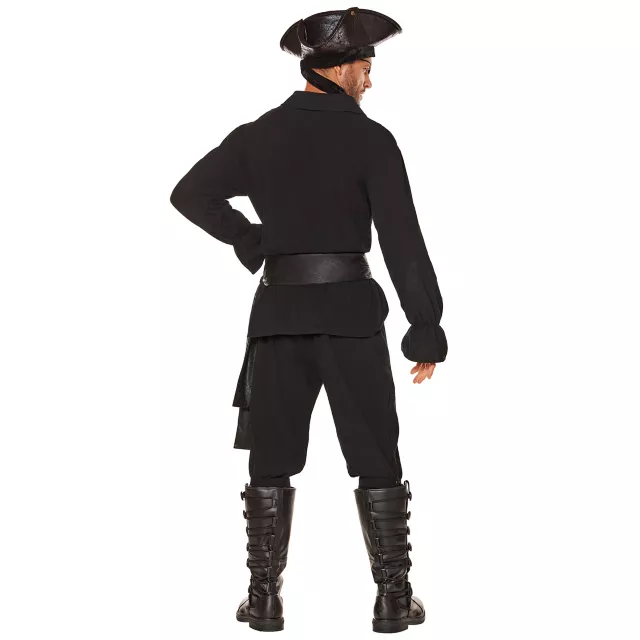Adult Black Pirate Shirt