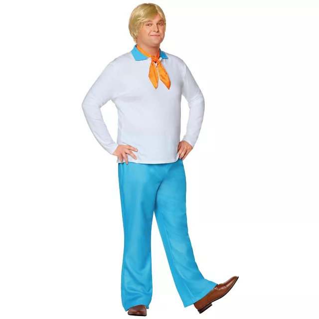 Adult Fred Plus Size Costume - Scooby-Doo