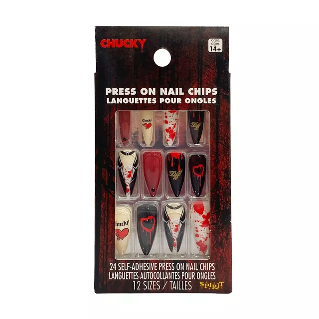 Tiffany Press On Nails - Chucky