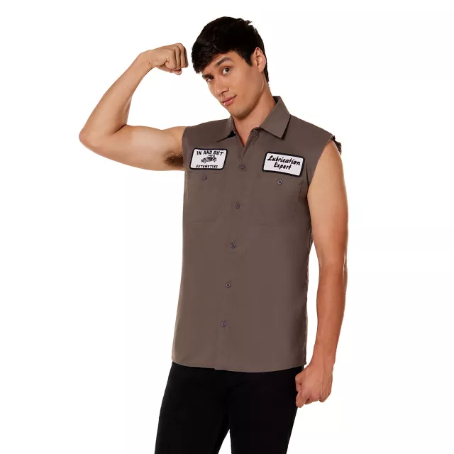 Sleeveless In and Out Work Shirt
