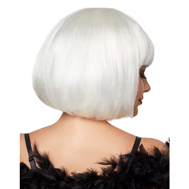 White Bob Wig
