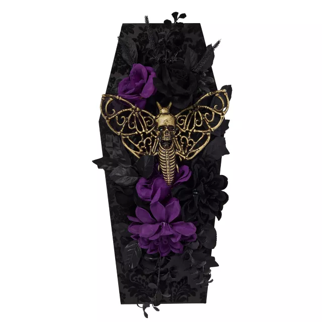 Mystic Arts Moth Coffin Wreath