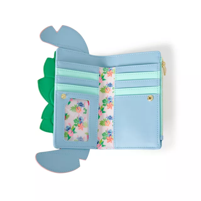 Loungefly Luau Stitch Zip Wallet - Lilo & Stitch