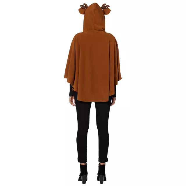 Adult Faux Fur Deer Poncho