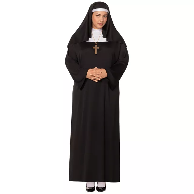 Adult Nun Plus Size Costume