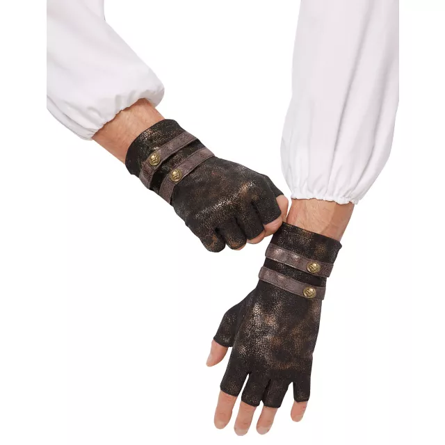 Pirate Fingerless Gloves