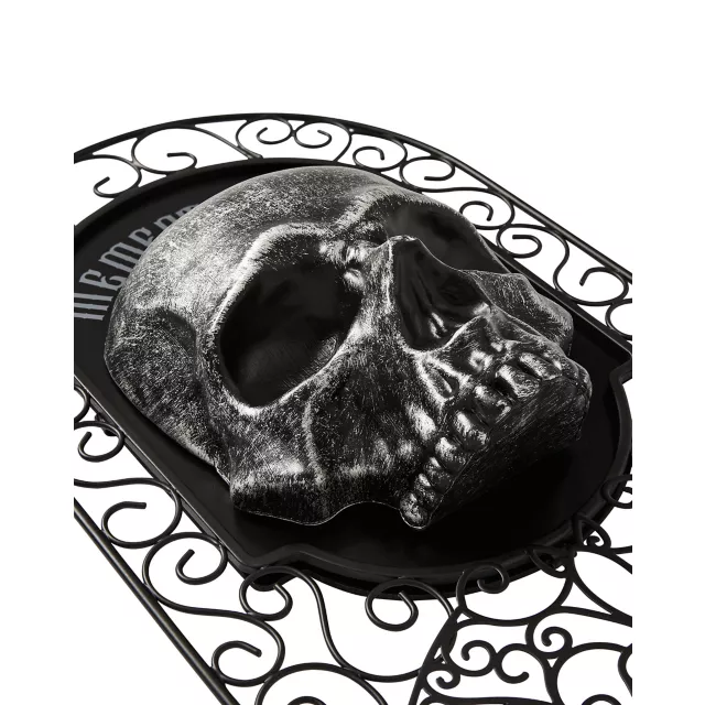 Gothic Noir Memento Mori Skull Sign