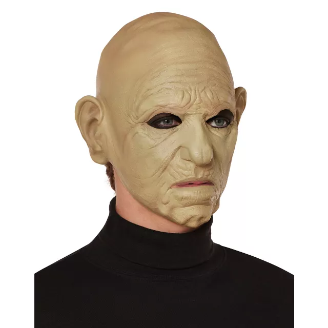 Bald Old Man Full Mask