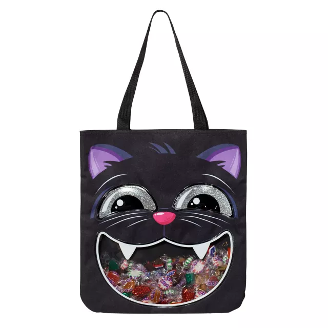 Black Cat Candy Tote Bag