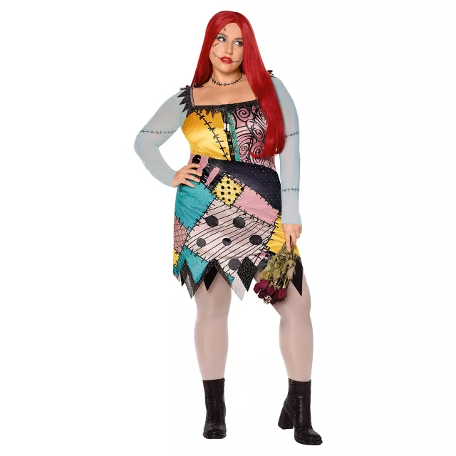Adult Bling Sally Costume - The Nightmare Before Christmas