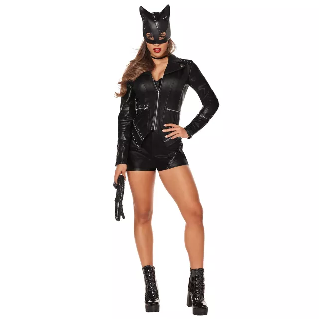 Adult Catwoman Costume Bundle - DC Villains