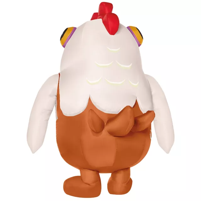 Adult Fall Guys Chicken Inflatable Costume