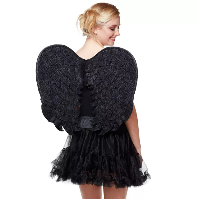 Black Velvet Angel Wings