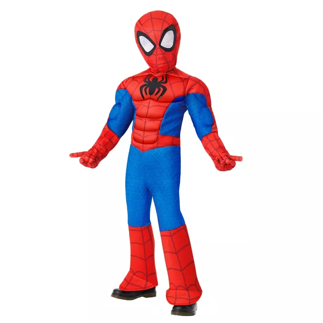 Toddler Spider-Man Muscle Suit Costume - Spidey and His Amazing Friends