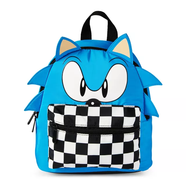 3D Sonic Checkered Mini Backpack - Sonic the Hedgehog