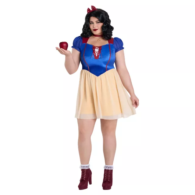 Adult Snow White Plus Size Costume - Disney Princess