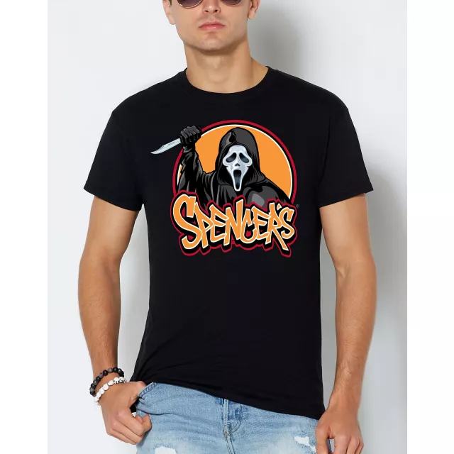 Ghost Face Spencer's Logo T Shirt
