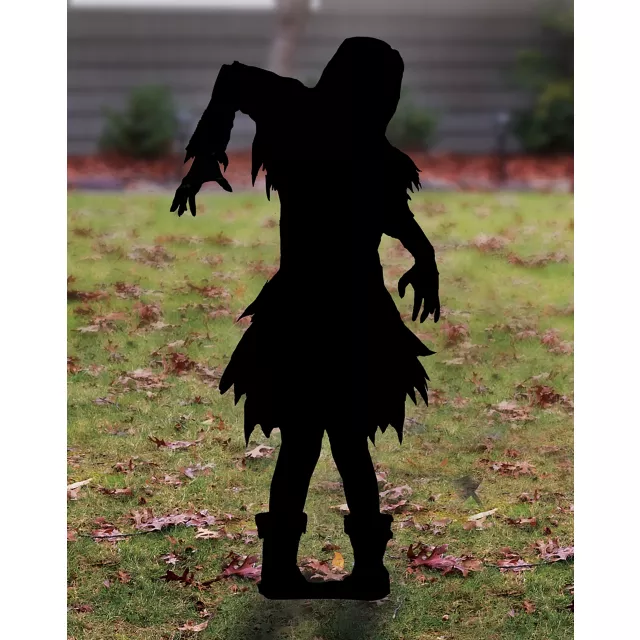 Female Zombie Silhouette Decoration