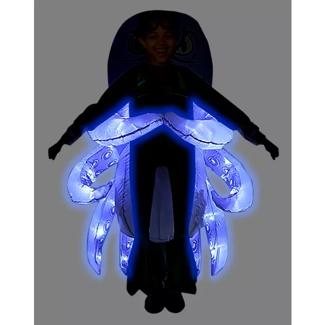 Kids Light Up Octopus Pick Me Up Inflatable Costume