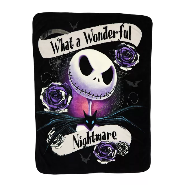Wonderful Nightmare Fleece Blanket - The Nightmare Before Christmas