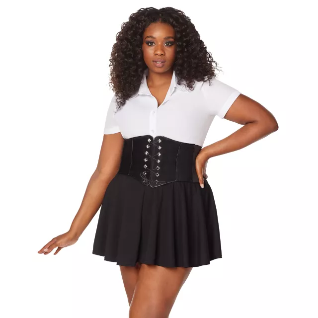 Plus Size Black Waist Cincher