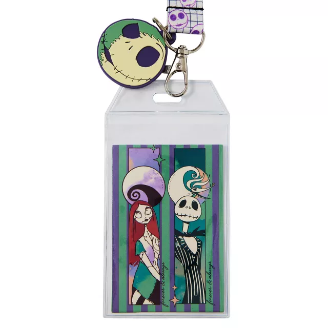 Jack Skellington and Sally Tarot Lanyard - The Nightmare Before Christmas