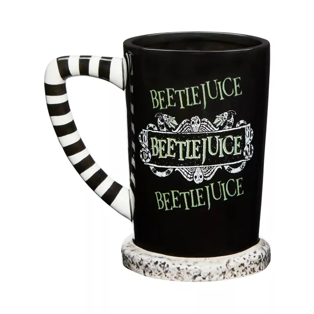 Here Lies Betelgeuse Molded Tombstone Coffee Mug 20 oz. - Beetlejuice