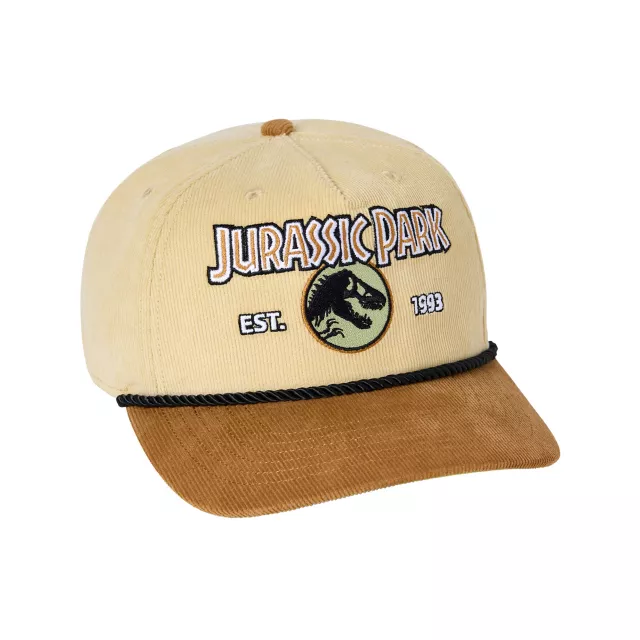 Jurassic Park Corduroy Snapback Hat