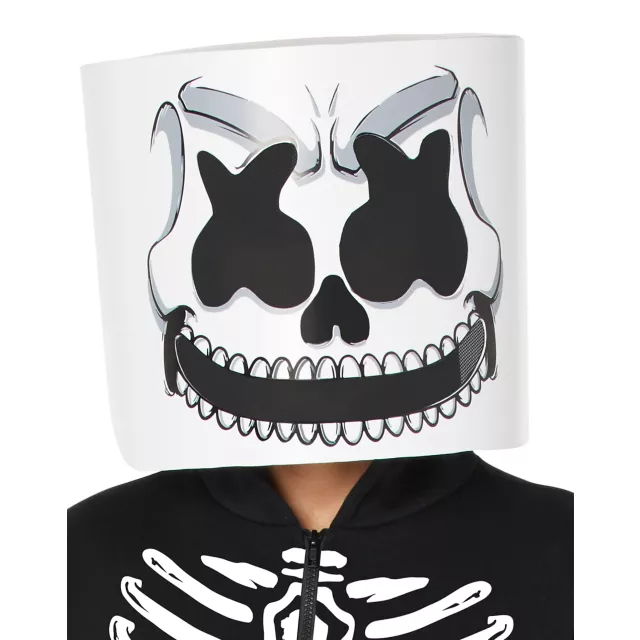 Adult Skeleton Marshmello Costume