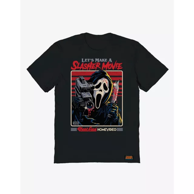 Ghost Face Let's Make a Slasher Movie T Shirt - Steven Rhodes