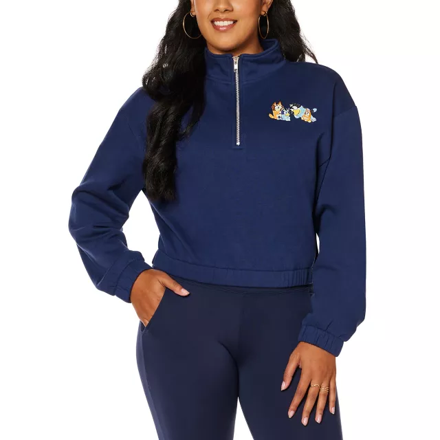 Bluey Quarter Zip